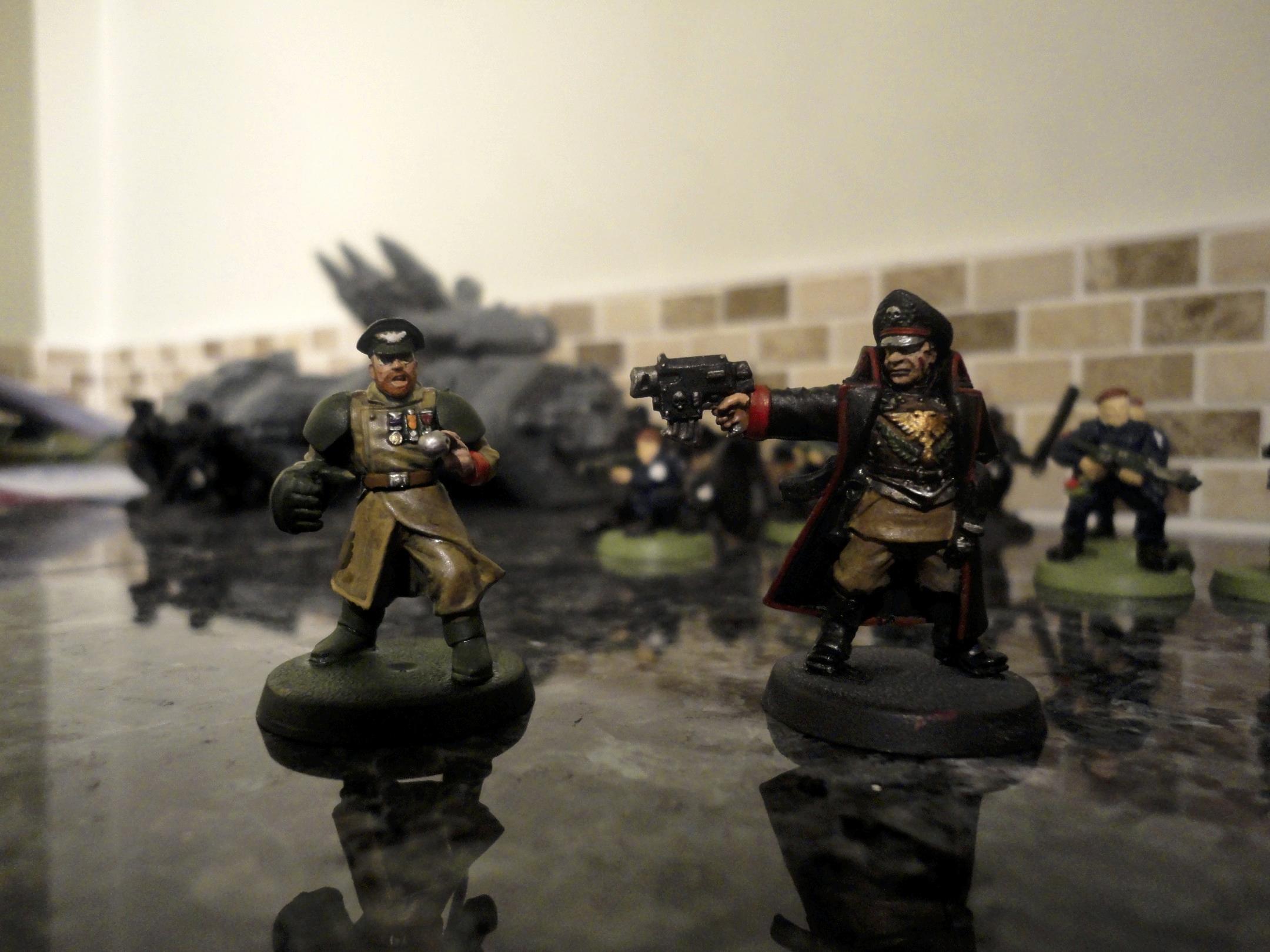 Commander Commissar Imperial Guard Major And Commissar 1 Gallery Dakkadakka 4857